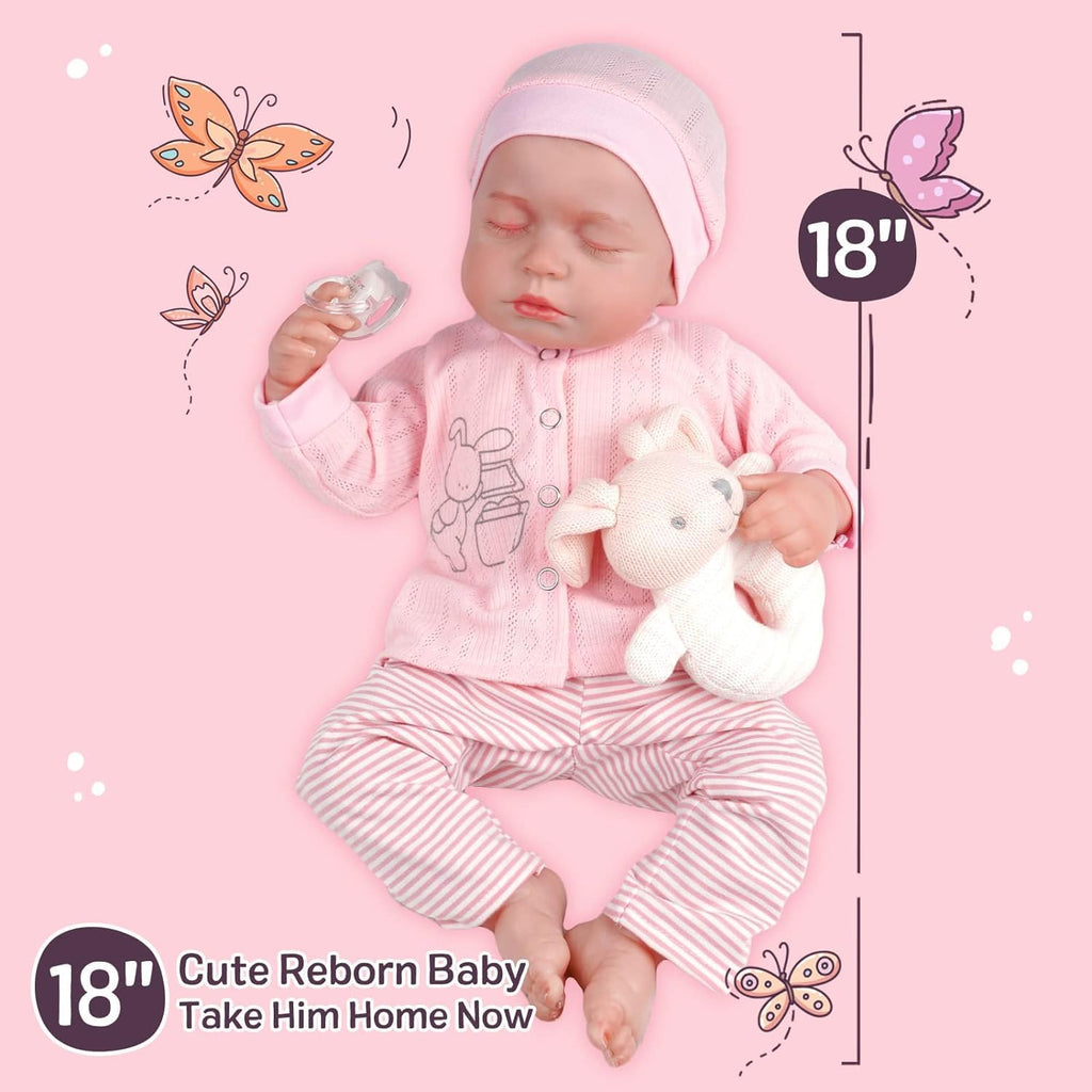 18 Inch Soft Body Realistic Reborn Baby Doll R974