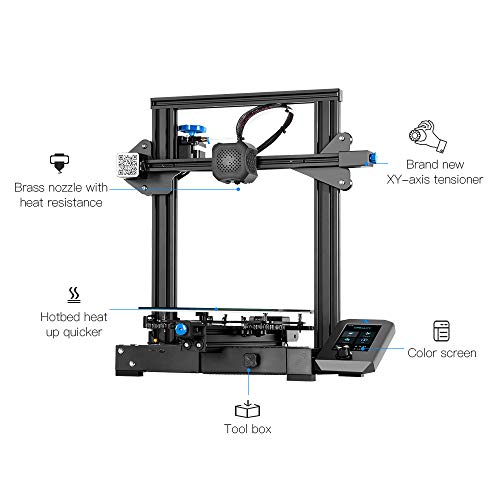 3D Printer with Resume Printing Function 8.66x8.66x9.84 inch X93592