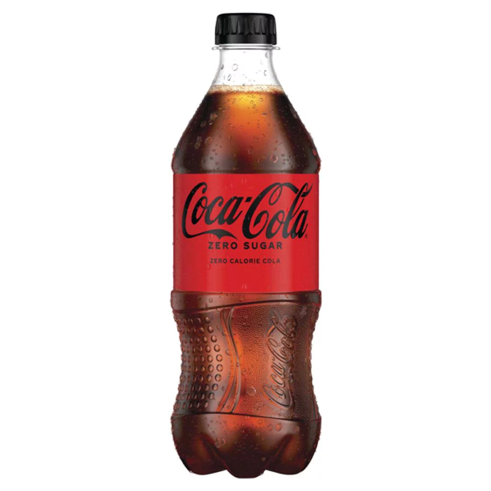 20 Fl Oz Bottle Pack of 10 Zero Sugar Soda A2069