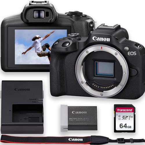 Black Mirrorless Camera with 64GB Memory Card T75871