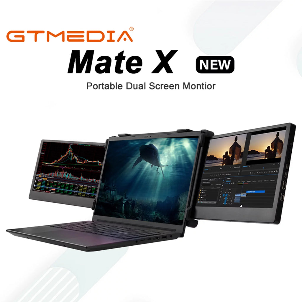 11.6-inch Dual Screen Portable IPS 1080P Monitor V47375