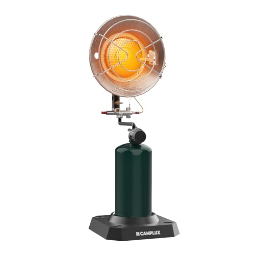 Portable Propane Heater, 15,000 BTU Outdoor Gas Heater with Framed Handle J2935