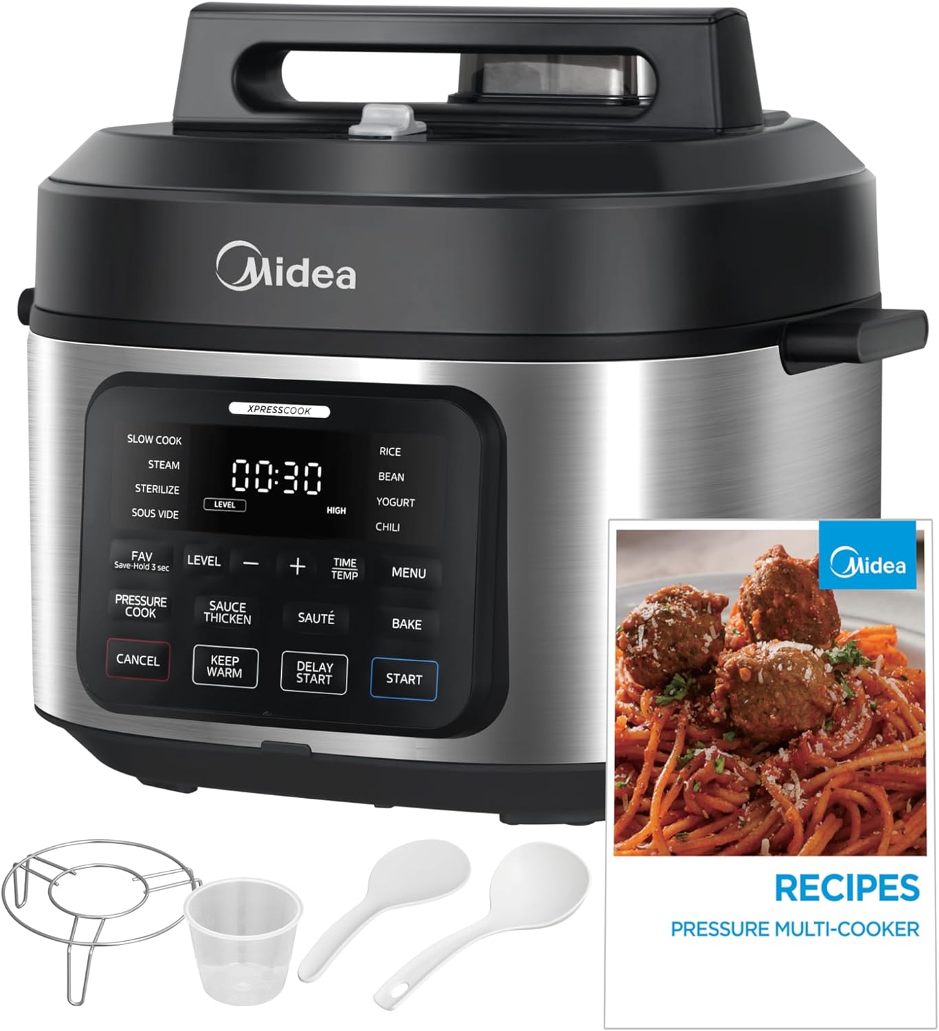 12-in-1 6.5 Quart Electric Pressure Cooker Y4665