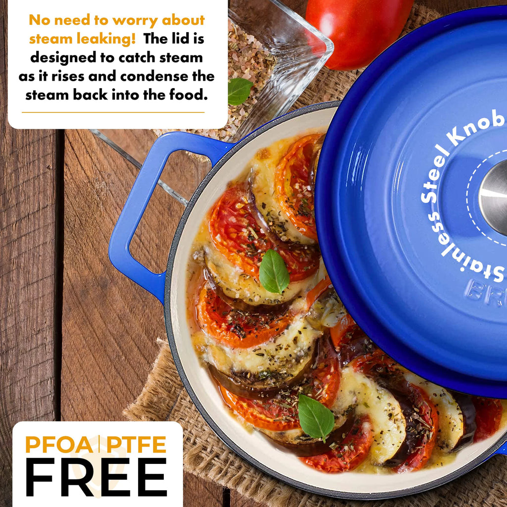 Enameled Cast Iron Dutch Oven 65 Quart R453335