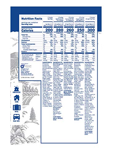 Freeze Dried Backpacking Food 24 Servings P75472
