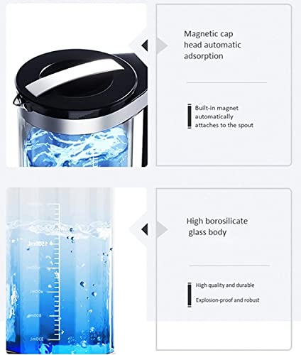 Portable Hydrogen Water Generator with PEM and SPE Technology F7576