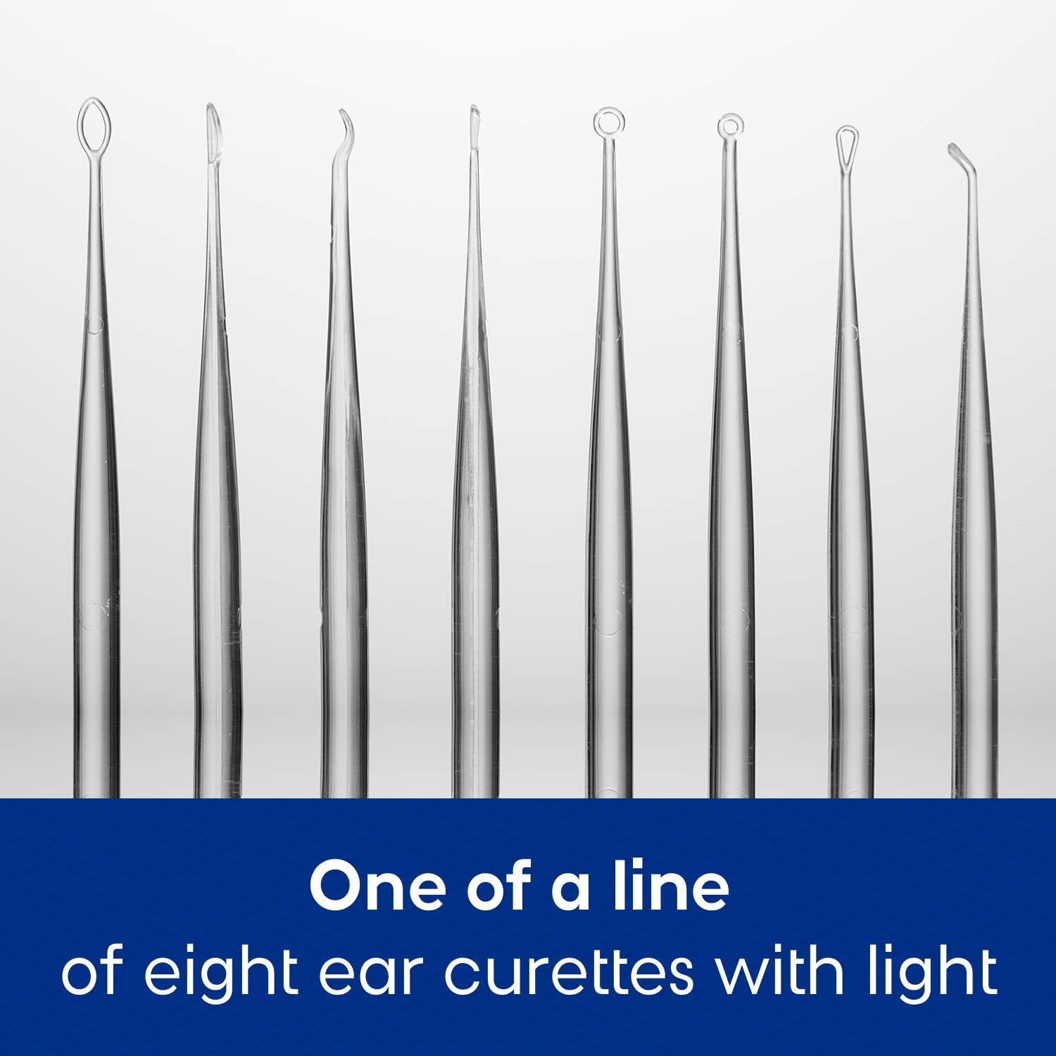 Lighted Ear Curette Tool, Single-Use 52 Piece Set K2816