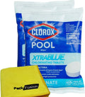 2 Pack 3" Chlorinating Tablets with Microfiber Cloth R912