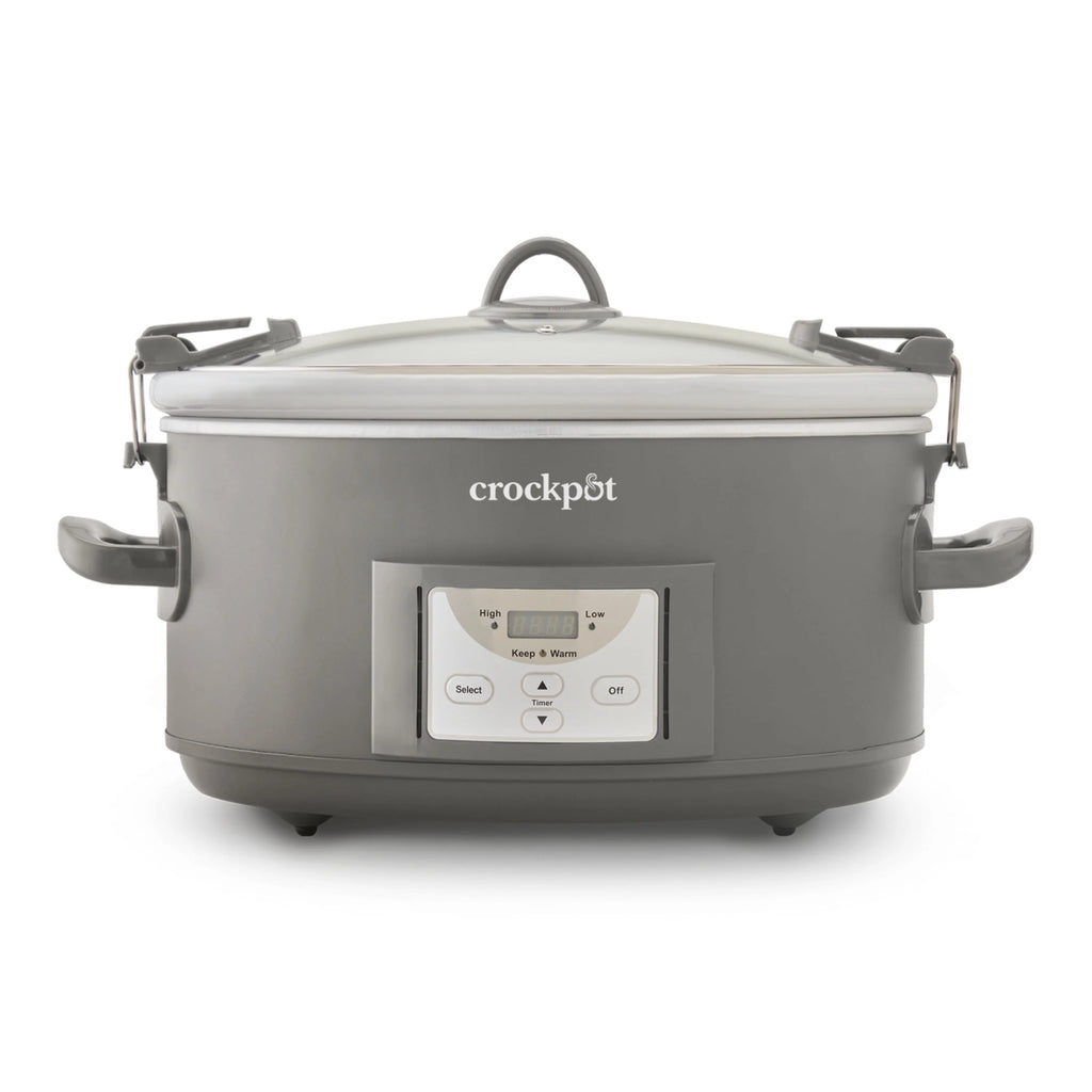 7-Quart Programmable Slow Cooker, Grey D50332