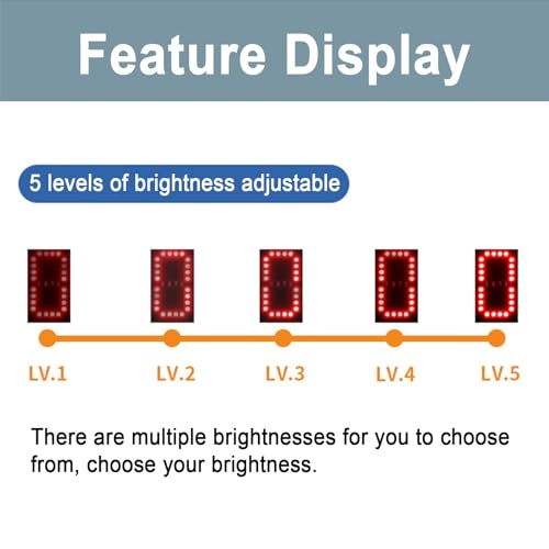 LED Super Bright Portable Electronic Scoreboard H2626