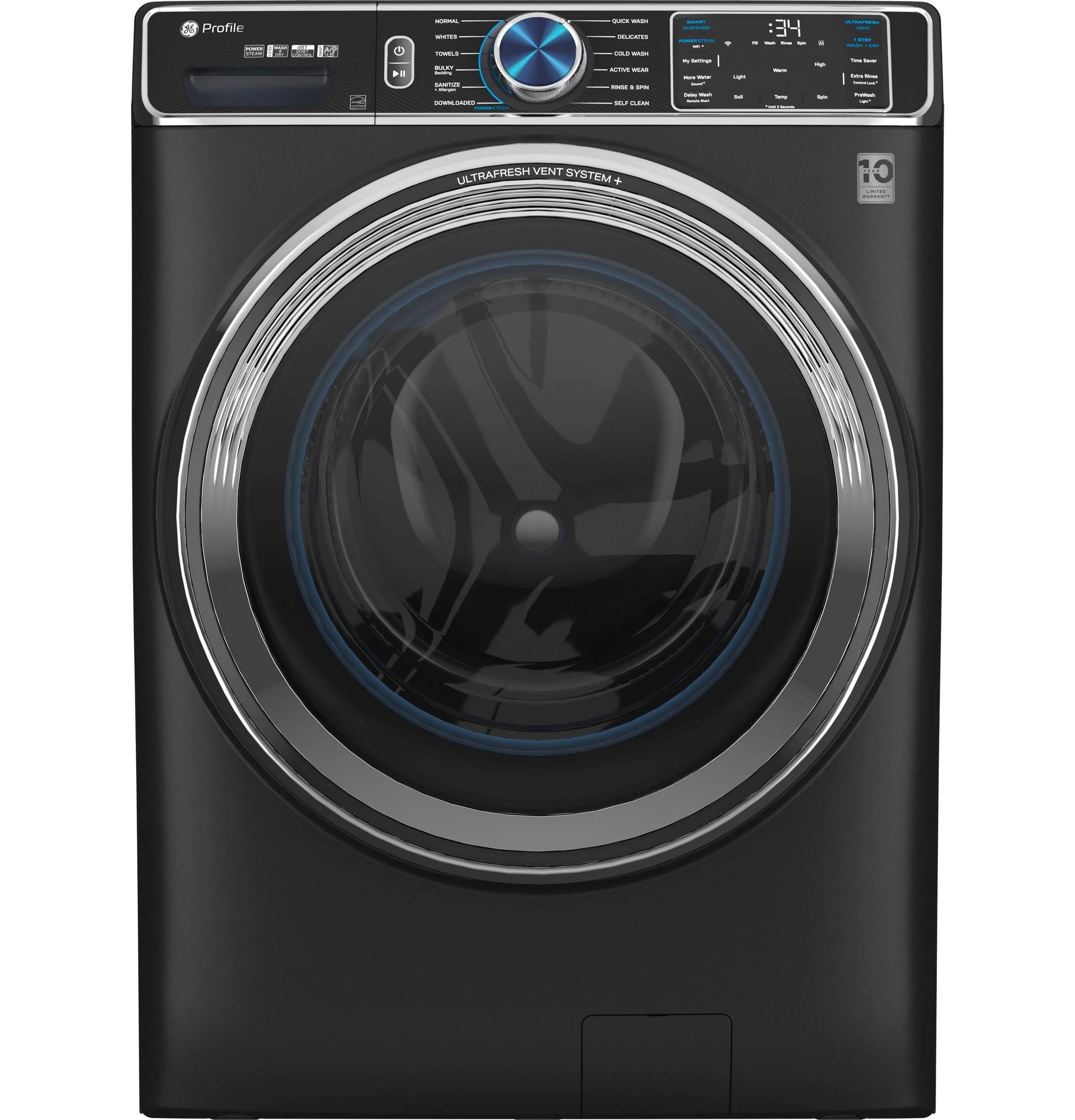 Gray Front Load Washer Z786