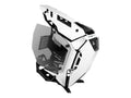 Black-White Aluminum ATX Mid Tower Computer Case Y468