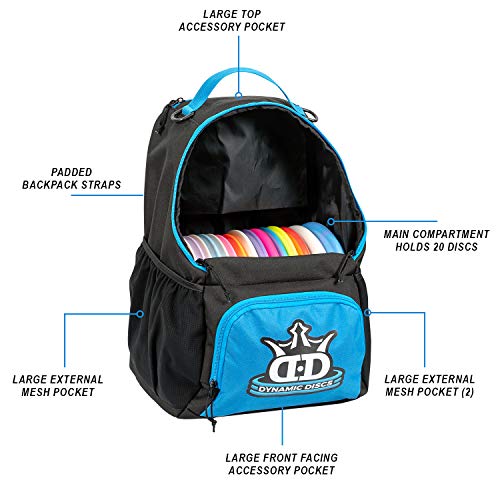 Disc Golf Backpack, 17+ Disc Capacity Q534367