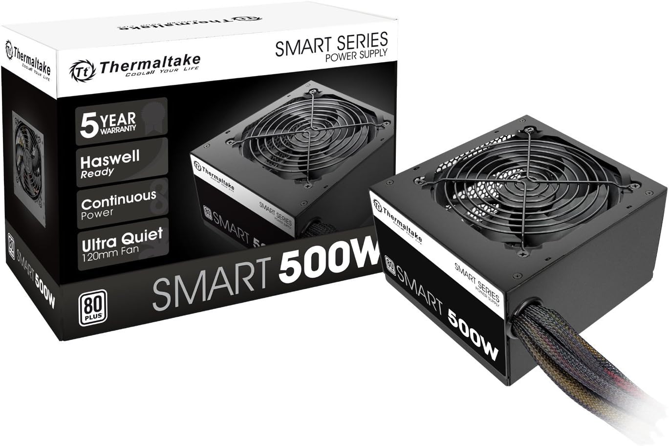 Micro ATX AMD Motherboard & 500W 80+ White Certified PSU E3211