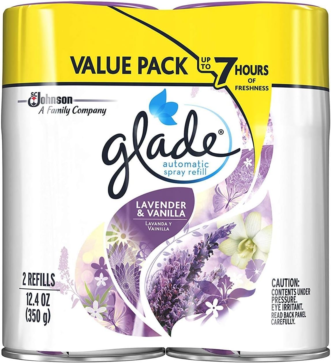 Lavender & Vanilla 6.2 oz Automatic Spray Refill (Pack of 6) X484