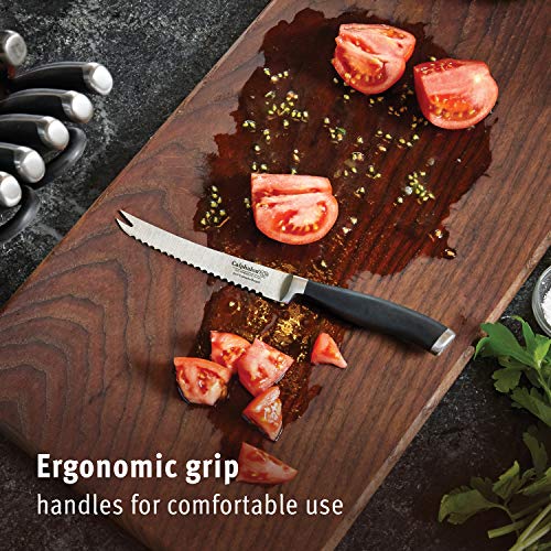 20-Piece Black Knife Block Set L7959