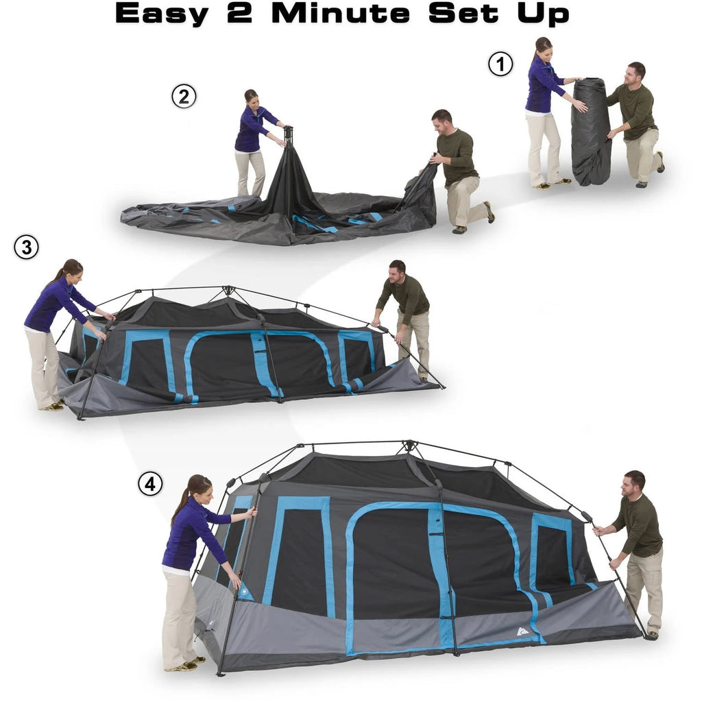 14'x10' 10-Person Instant Cabin Tent P1152