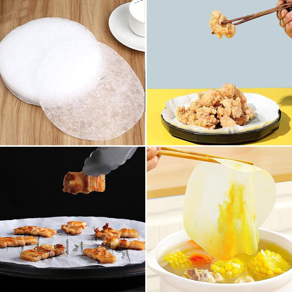 100 Sheets Non-stick Silicone Oil Blotting Paper B221
