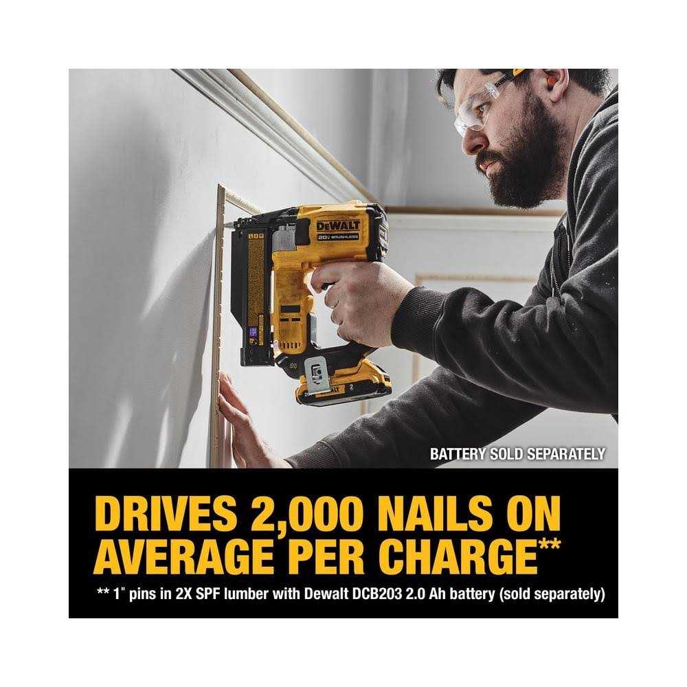 23-Gauge Brushless Cordless Pin Nailer U4662