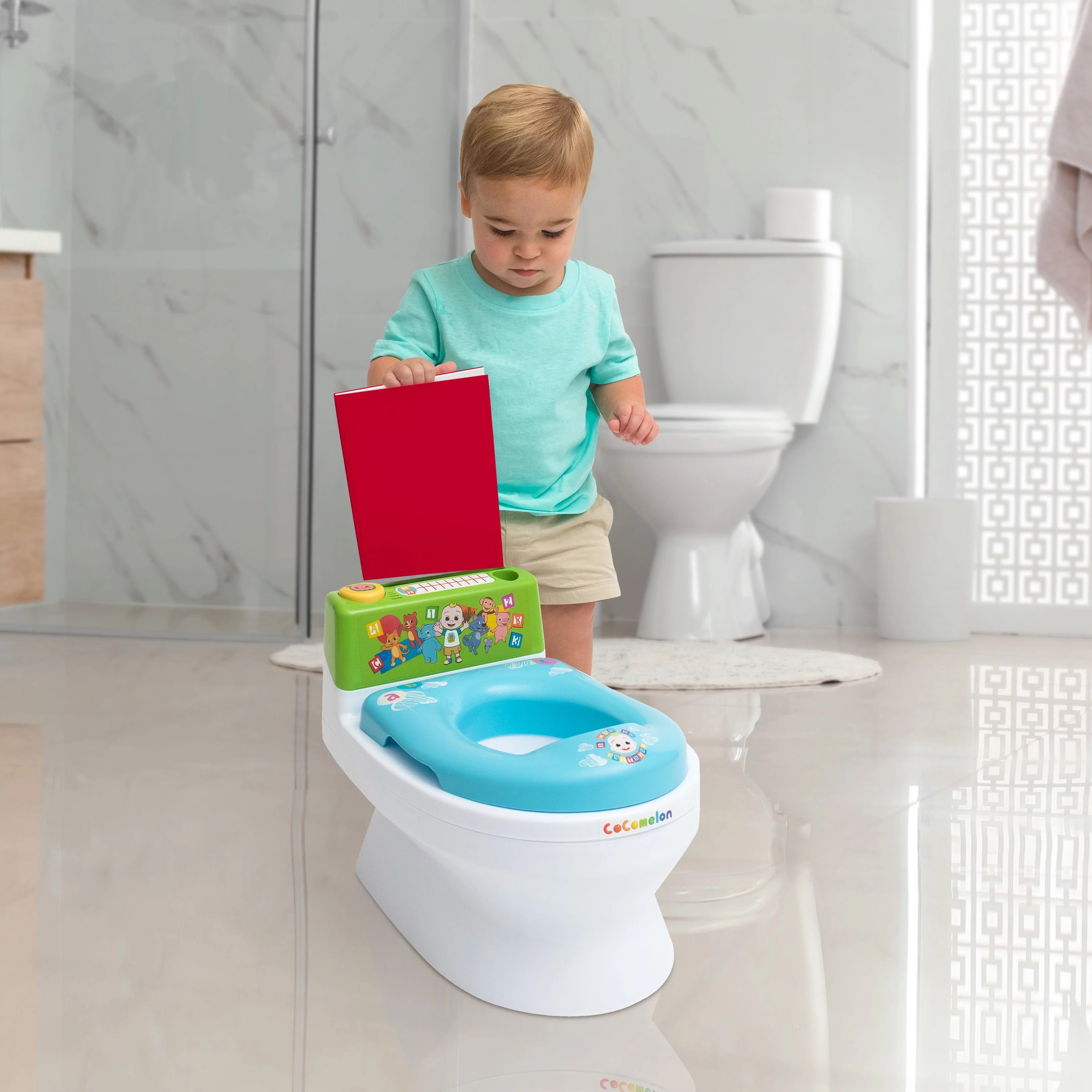 Musical Potty Trainer with Splash Guard K782