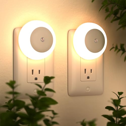 Amber LED Night Light 0.5W 2 Pack H8154