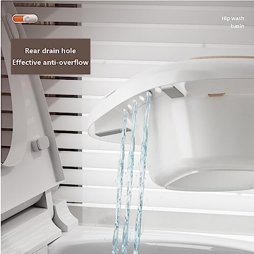 Light Tan PVC Sitz Bath Tub C8372