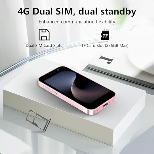 Black 3.0'' Touch Screen Mini Smartphone 2000mAh Dual SIM Quad Core 2GB+16GB F559667