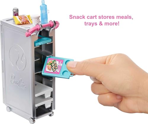 Transforming Playset with Reclining Seats and Overhead Compartments, 15+ Pieces N538