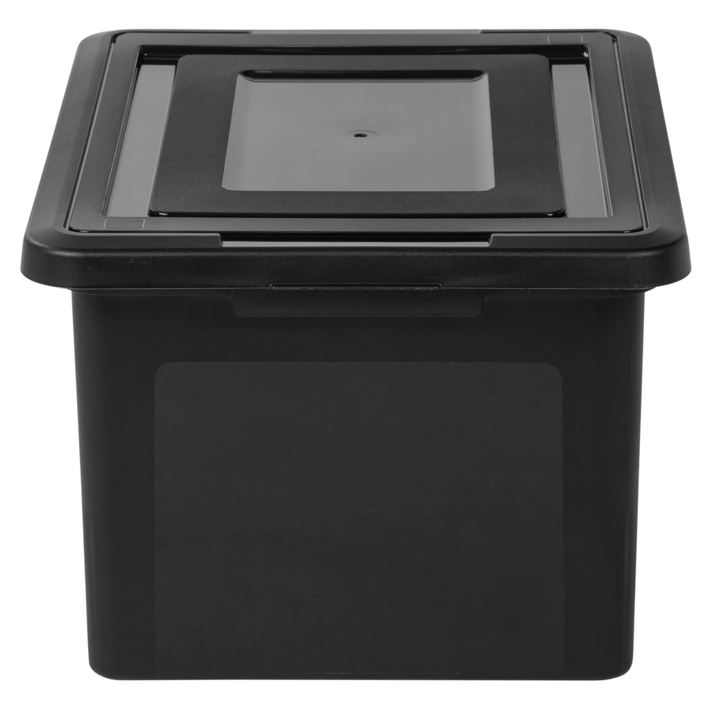 Black 18"L x 14 1/4"W x 10 7/8"H Letter And Legal File Tote V9985