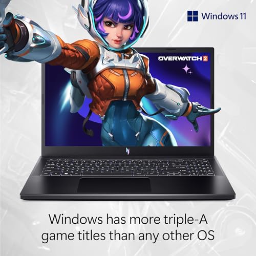 15.6" FHD IPS 144Hz Gaming Laptop with Intel Core i5-13420H, NVIDIA GeForce RTX 4050, 8GB DDR5, 512GB Gen 4 SSD G3924