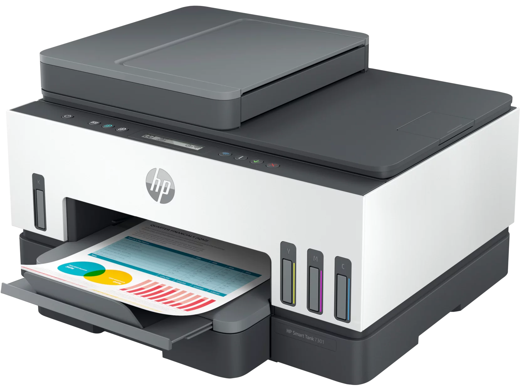 Smart Tank All-in-One InkJet Printer, Color, Print, Scan, Copy Z10446