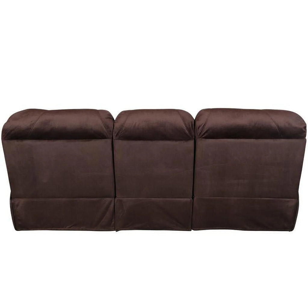 Chocolate Reclining Sofa P1919