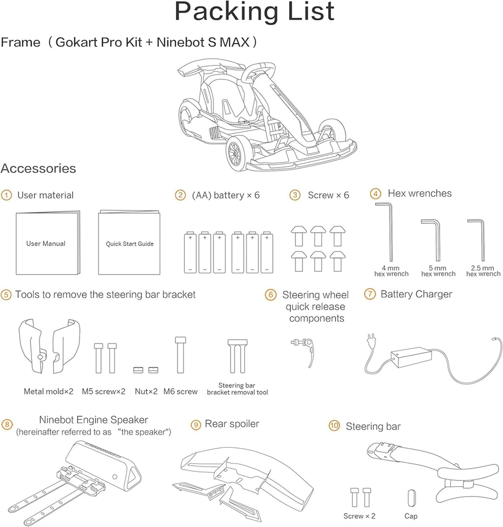 Black Electric GoKart Pro D678