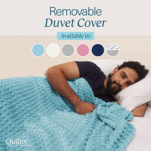 15 LB Twin Size 100% Cotton Weighted Blanket P87604