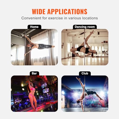 Stainless Steel Spinning Static Dancing Pole Z762513