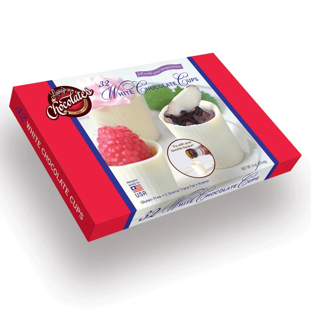 Dark Chocolate Dessert Cups 64 piece box N1635
