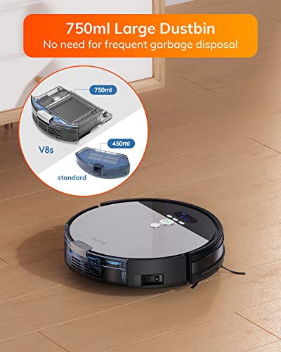 Robot Vacuum and Mop Combo with Self Emptying Station, LiDAR Navigation Q77703