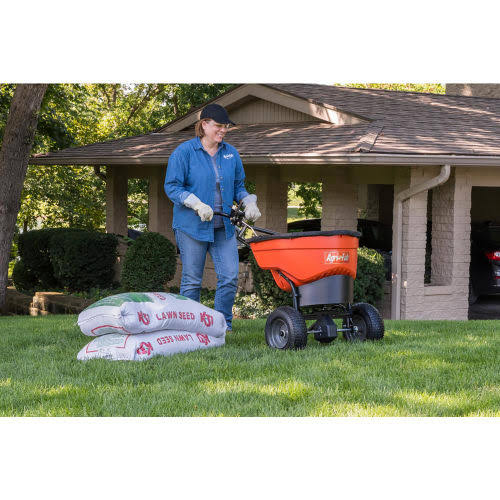 130 lb. Commercial Push Broadcast Spreader T987398