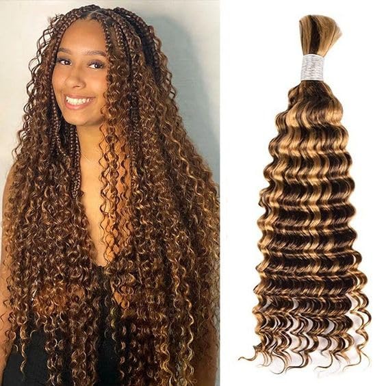 Deep Wave 100% Unprocessed Brazilian Virgin Human Hair 1 Bundle 100g Z832305