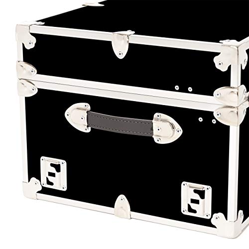 White Camp Trunk with Removable Wheels 30"x17"x13" Z23490