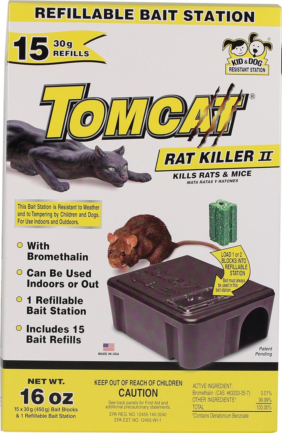 Rat Killer Bait Station 1lb Z963