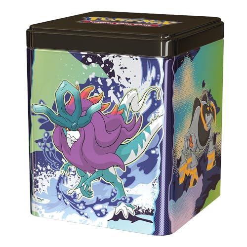 Pokemon TCG Stacking Tin - 3 Packs, Stickers C97861