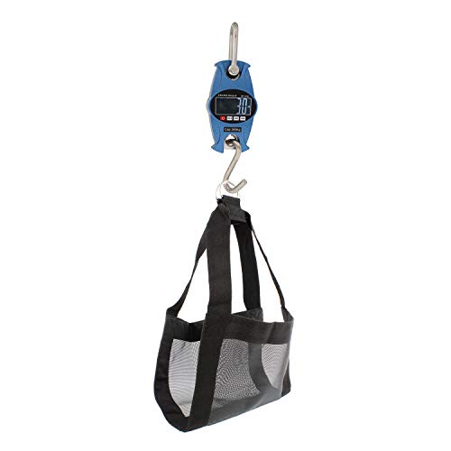 Digital Hanging Scale Blue Calf Scale & Calf Sling for Weighing 660 lb Mini Crane Scale & Livestock Sling E4677