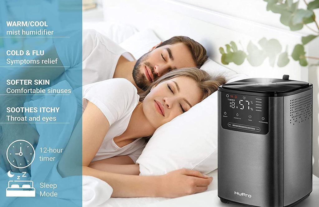4L Top Fill Cool & Warm Air Ultrasonic Humidifier V8697
