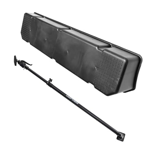 Full Size Truck Bed Storage Cargo Organizer with Adjustable Bar D364685