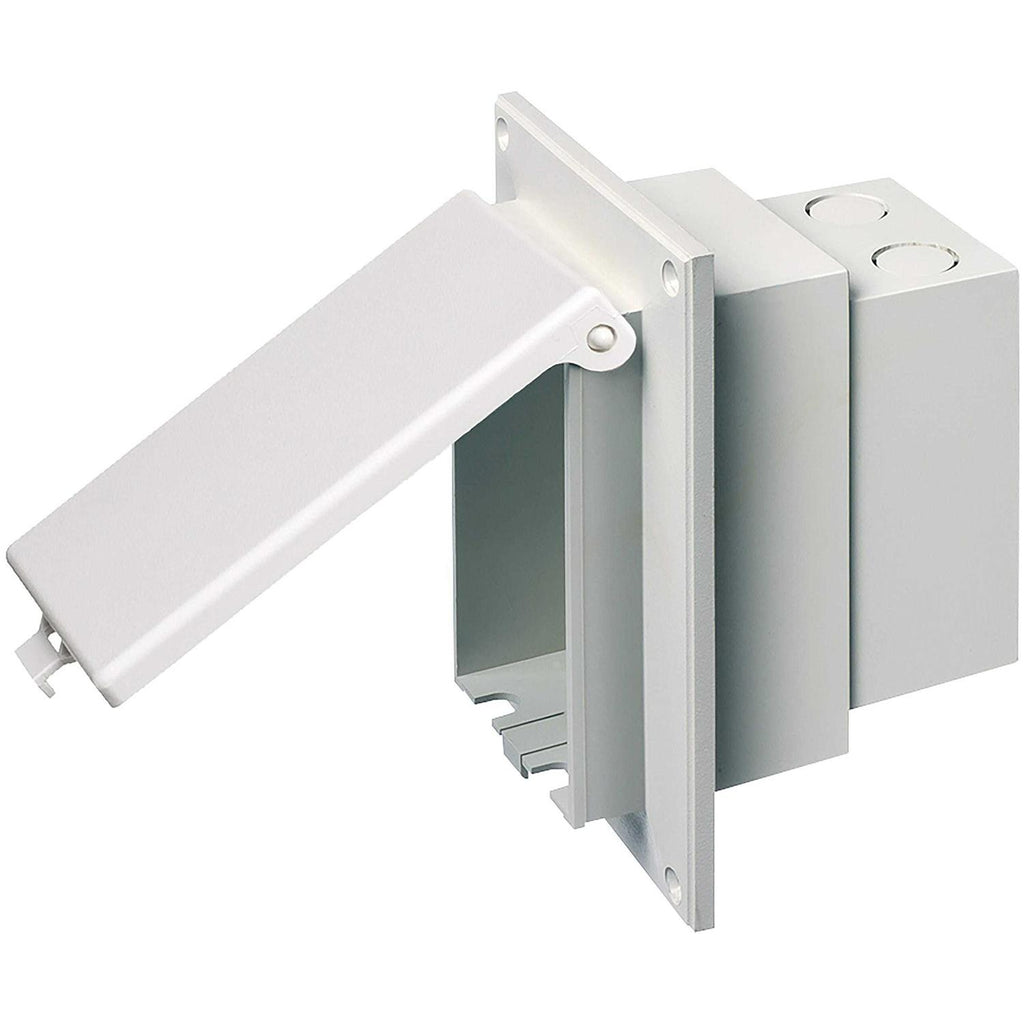 Low Profile Electrical Box with Weatherproof Cover Z364692
