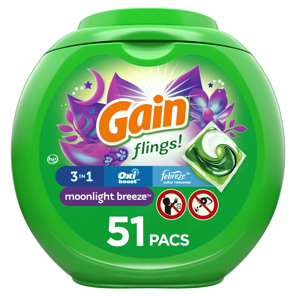 51 Count Laundry Detergent Pacs W962