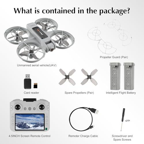 2K Camera Drone with Brushless Motor, 2 Batteries, 30 Mins Flight Time B81406