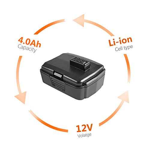 4000mAh 12V Replacement Li-ion Power Tool Battery K728923