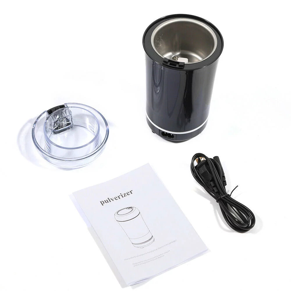 Electric Coffee Bean Grinder 150W Black S522947